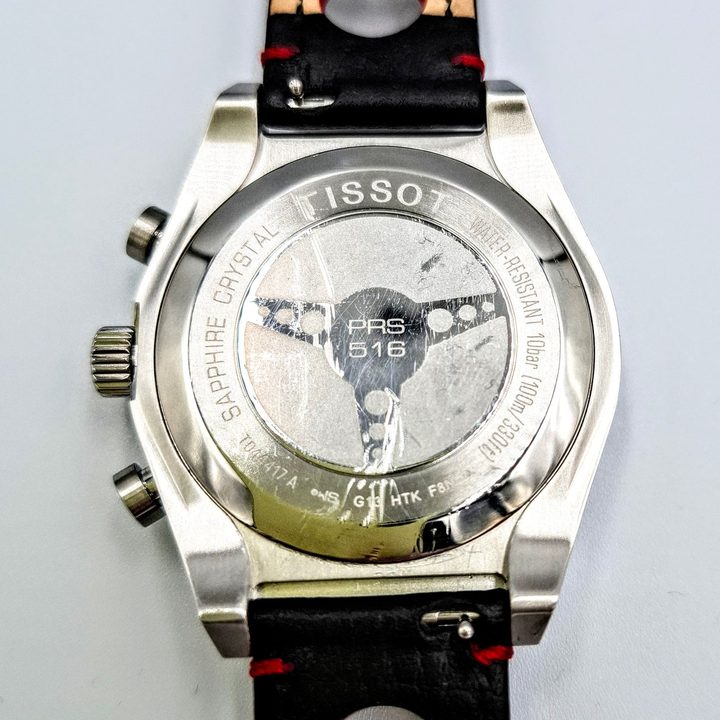 TISSOT PRS516 QUARTZ WITH HIRSCH RALLY STRAP