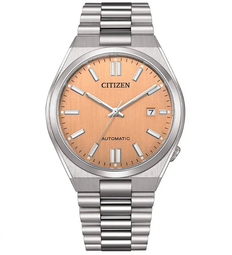 CITIZEN Mod. TSUYOSA Automatic - SALMON PINK GK timeless pieces